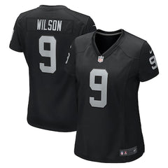Women's Las Vegas Raiders Tyree Wilson Nike  Black  Game Jersey