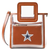 Women's Dallas Cowboys  STAUD Clear Mini Shirley Bag