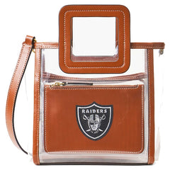 Women's Las Vegas Raiders  STAUD Clear Mini Shirley Bag