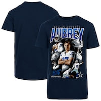 Youth Dallas Cowboys Brandon Aubrey Fanatics Navy Collage T-Shirt
