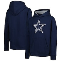 Youth Dallas Cowboys Navy Prime Pullover Hoodie