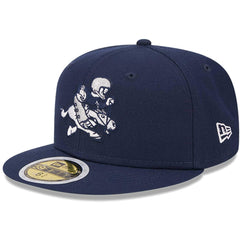 Youth Dallas Cowboys New Era Navy 1966-69 Gridiron Classics Retro Joe Throwback Logo Main 59FIFTY Fitted Hat