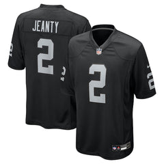 Youth Las Vegas Raiders Ashton Jeanty Nike Black Game Jersey