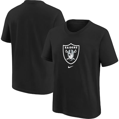 Youth Las Vegas Raiders Nike Black Logo T-Shirt