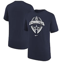 Youth Dallas Cowboys Nike Navy Icon Legend T-Shirt