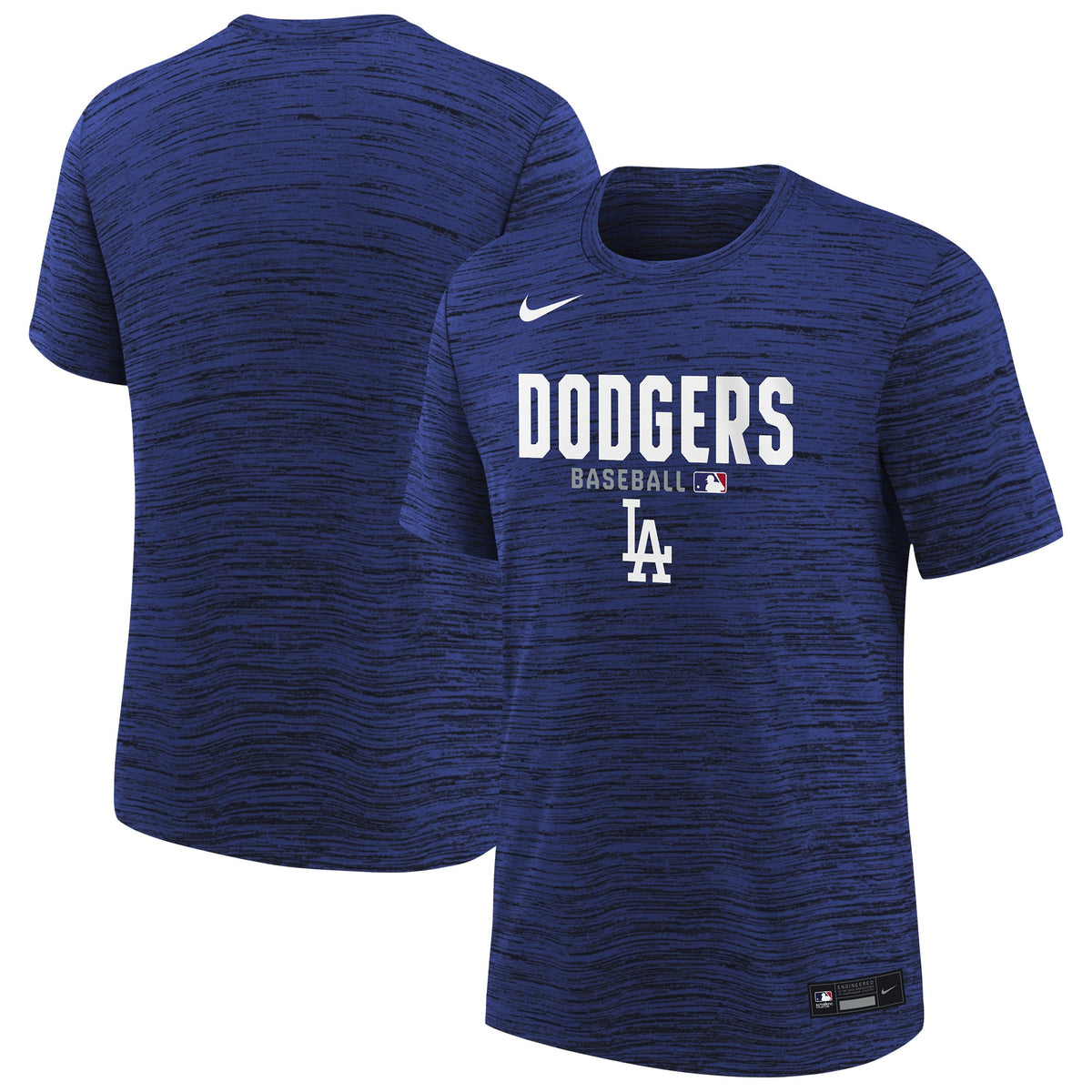 Youth Los Angeles Dodgers Nike Royal Authentic Collection Velocity Dri-FIT T-Shirt
