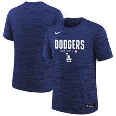 Youth Los Angeles Dodgers Nike Royal Authentic Collection Velocity Dri-FIT T-Shirt