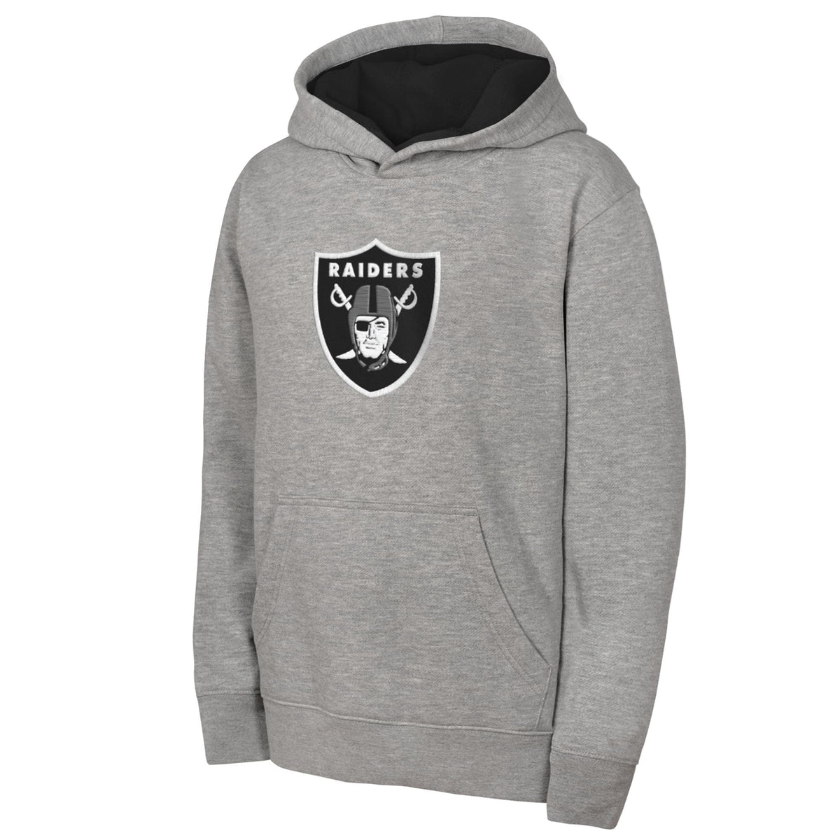 Youth Las Vegas Raiders Outerstuff Gray Prime Hoodie
