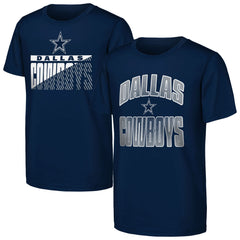 Youth Dallas Cowboys  Outerstuff Navy Never Quit 2-Pack T-Shirt Set